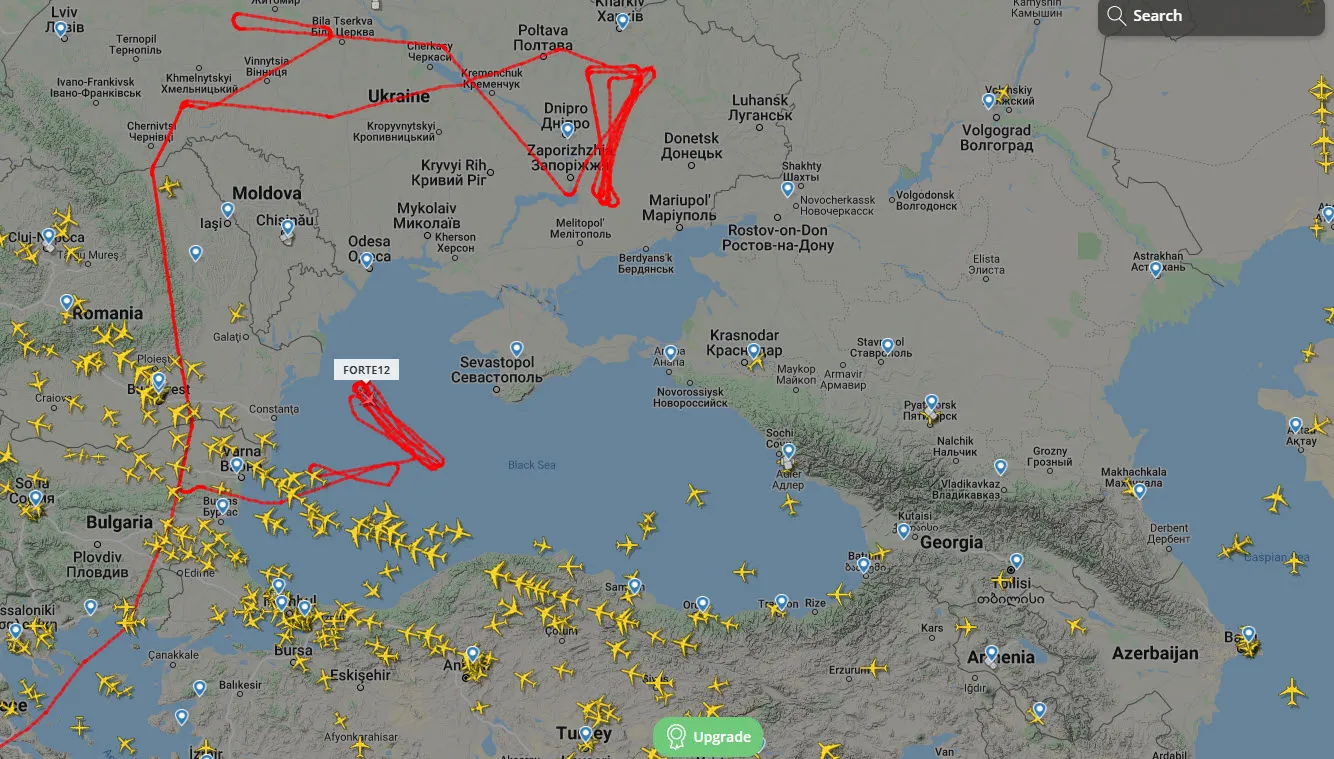 Ukrayna hava sahasını kapattı uçuşlar Türkiye'ye kaydı! Karadeniz'de dikkat çeken hareketlilik: Binlerce kişi o uçağı izliyor