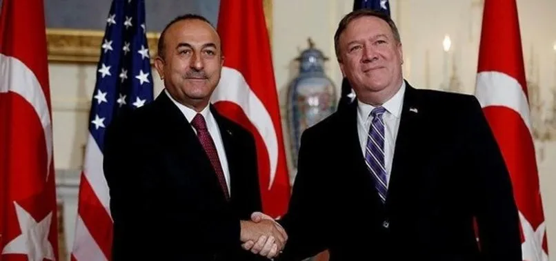 Son dakika: Dışişleri Bakanı Çavuşoğlu, ABD'li mevkidaşı Pompeo ile görüştü