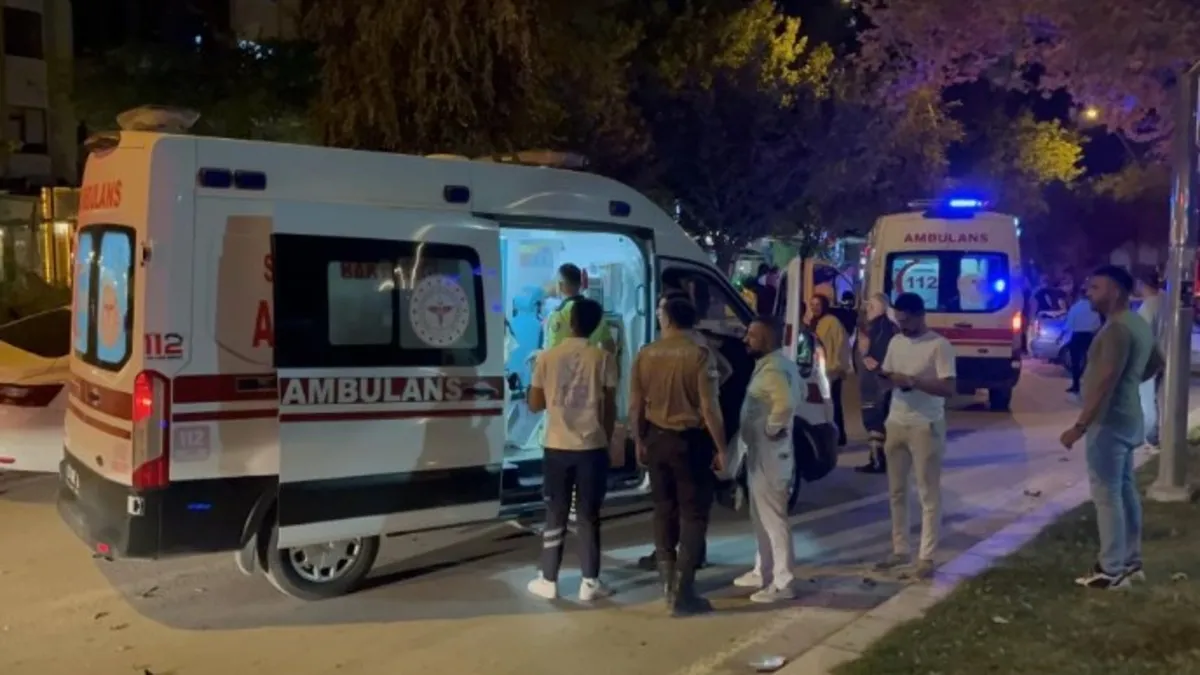 Elazığ'da zincirleme kaza! 2'si çocuk 4 yaralı