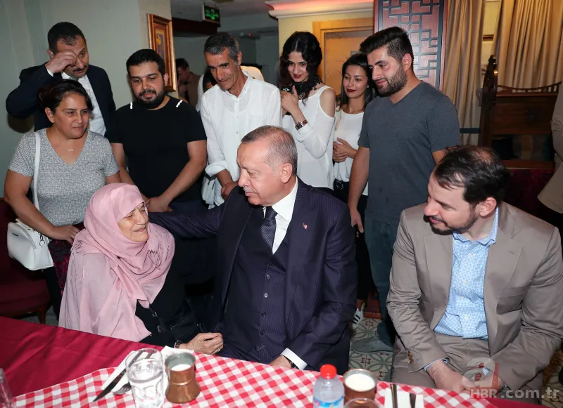 Başkan Erdoğan'dan Çengelköy'de esnaf ziyareti 19