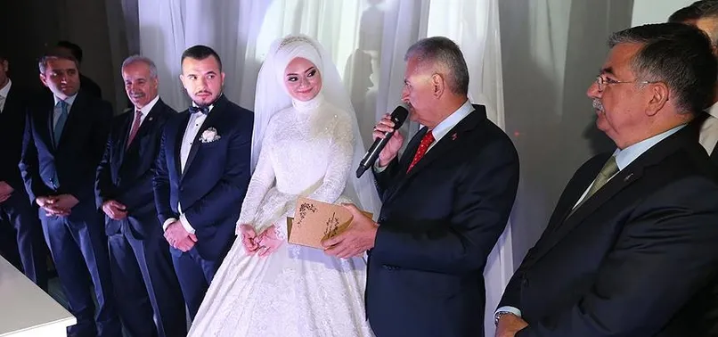 Başbakan Yıldırım yeğeninin nikah törenine katıldı