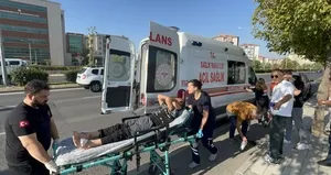 Otomobilin çarptığı elektrikli bisikletli çocuk yaralandı