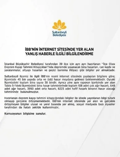 Skandalların adresi CHP’li İBB! Deprem kitapçığı gerçeklikten çok uzak!