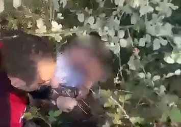 7 yıl hapis cezasıyla aranıyordu çalılıklarda yakalandı