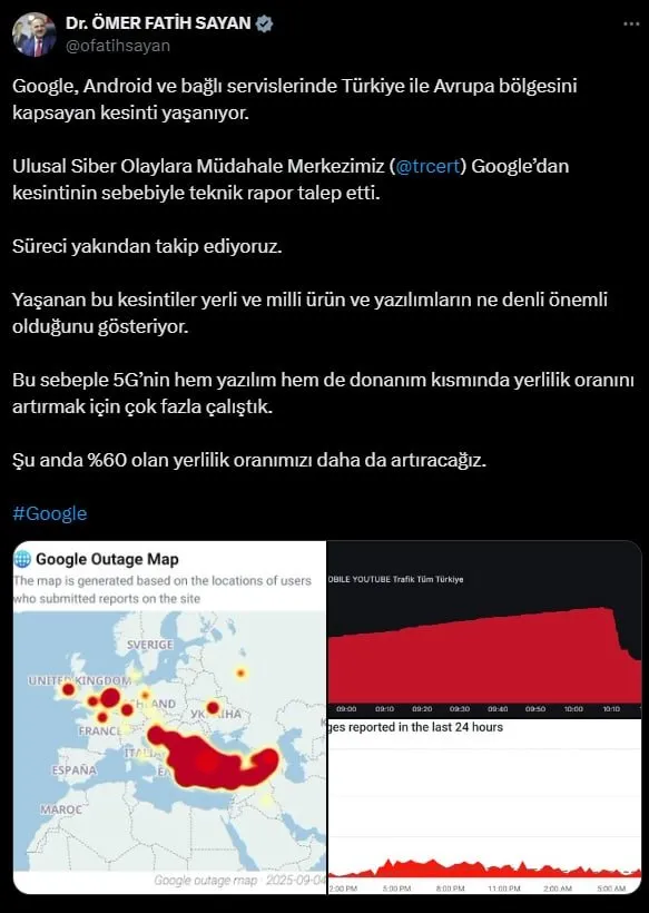 BAKANLIKTAN KONUYA İLİŞKİN AÇIKLAMA