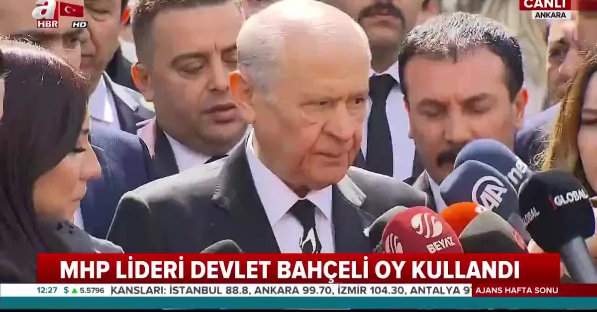 Devlet Bahçeli oyunu kullandı