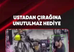 USTADAN ÇIRAĞINA UNUTULMAZ HEDİYE