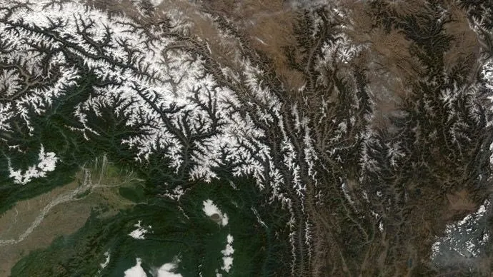 NASA Türkiye’nin uzaydan görüntüsünü yayınladı