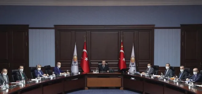 Son dakika: AK Parti MYK Başkan Erdoğan başkanlığında toplandı!