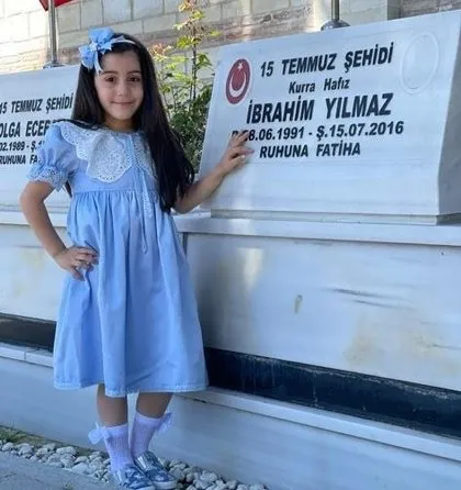 15 Temmuz şehidi İbrahim Yılmaz’ın kızı büyüdü!