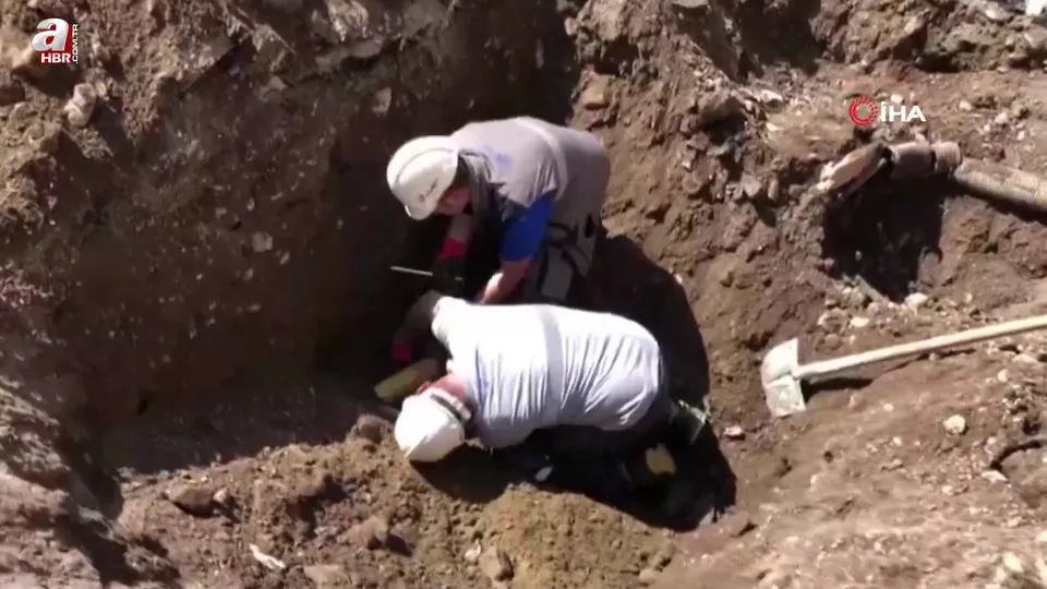 Doğalgaz borusu delindi vatandaşlar büyük korku yaşadı
