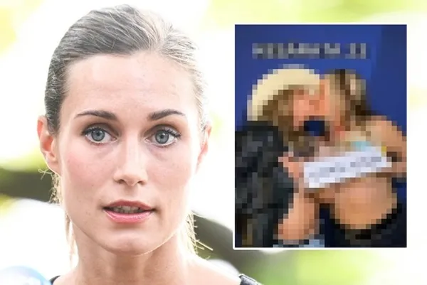 Finlandiya’nın parti düşkünü Başbakanı Sanna Marin’den skandal fotoğraf!