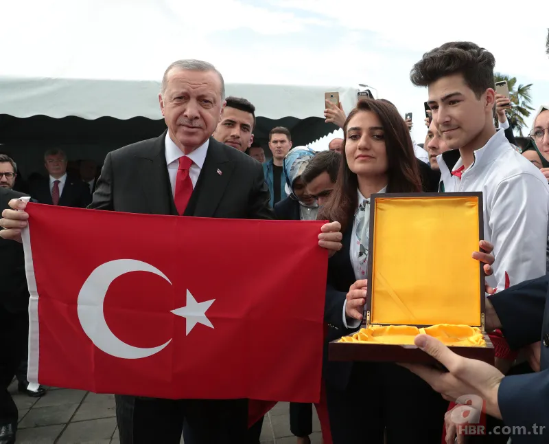 Başkan Erdoğan Samsun'da halka seslendi 8