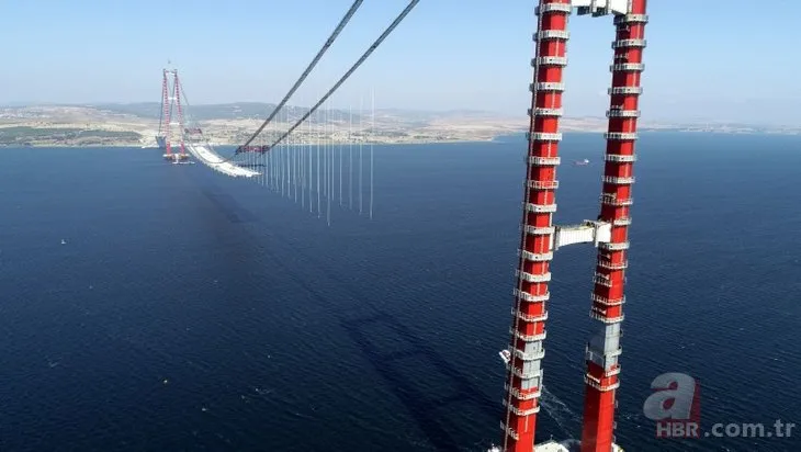 Dünyada ilk olmaya aday! 1915 Çanakkale Köprüsü’nün yolu göründü