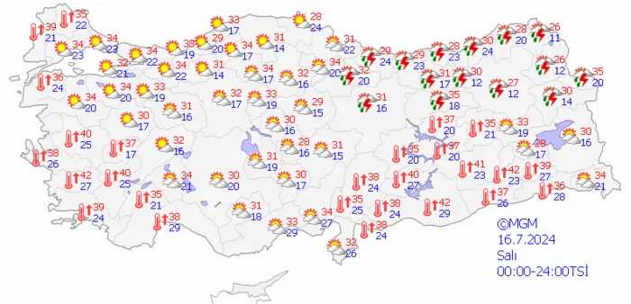 1720764399085.png Meteoroloji'den yeni uyarı geldi! Sıcak havalar sonrası sağanak yağış sürecek! İstanbul Ankara İzmir hava durumu... - 11