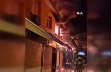 İzmir’de Tarihi Kemeraltı Çarşısı’nda yangın!