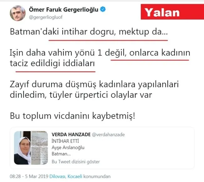 FETÖ’cü kalleşlerin iftiralarına Batman Valiliğinden yanıt