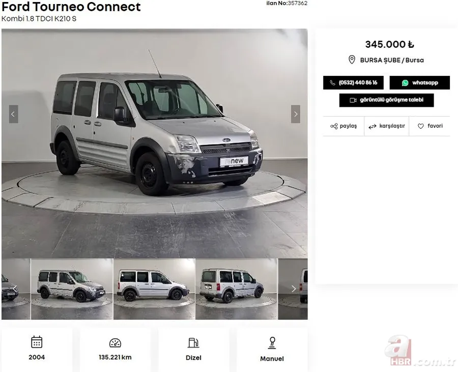 197 bin TL'ye satılık araç var! 2. El araç fiyatlarını yeniledi! İşte Volkswagen, Hyundai, Fiat, Renault, Peugeot, Opel… 13