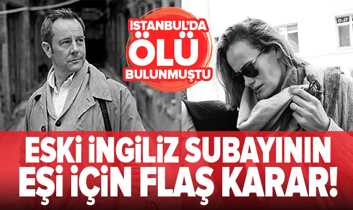 Ölü bulunan eski İngiliz subayının eşine yurt dışına çıkış yasağı kondu