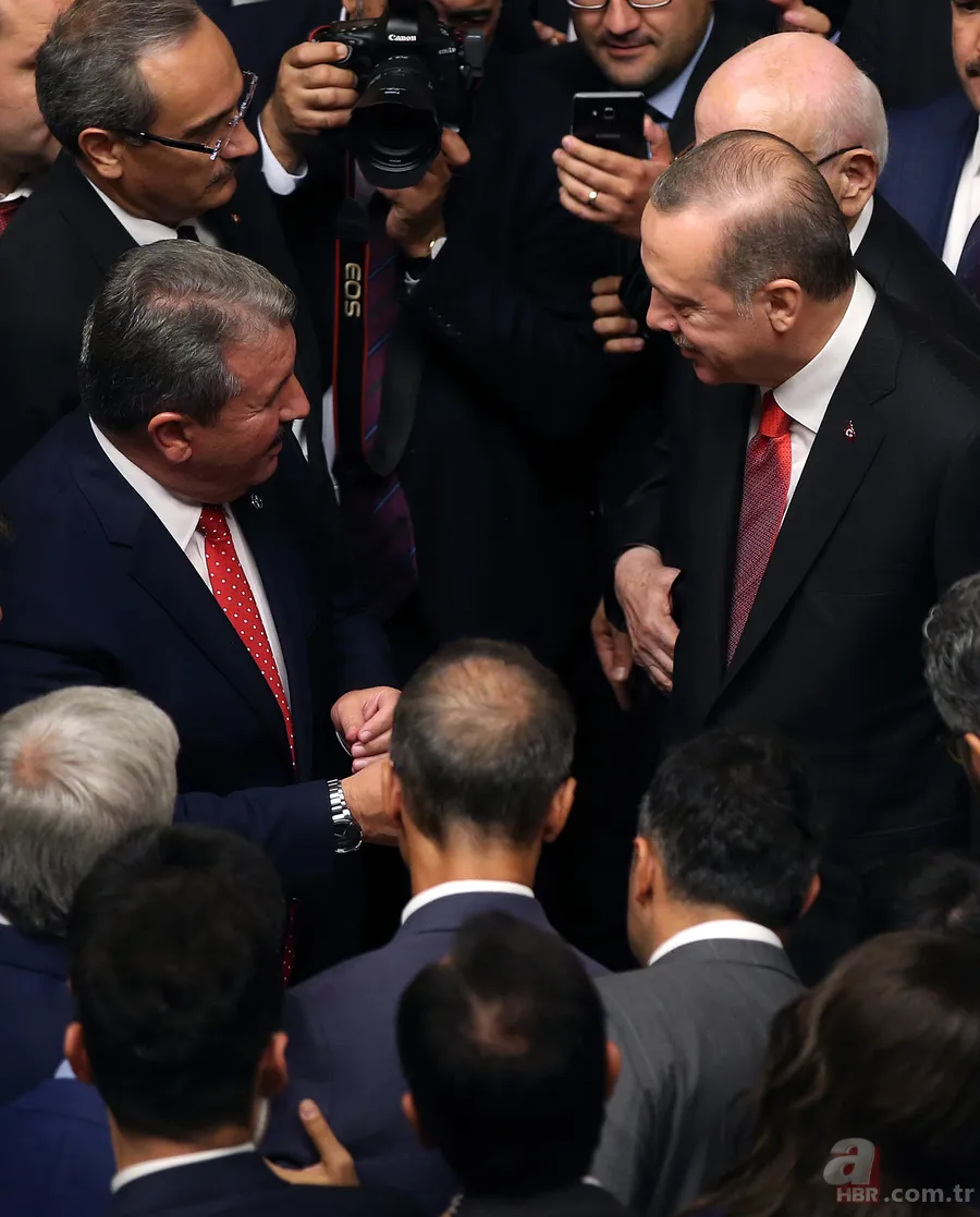 Yeni yasama yılı resepsiyonundan renkli görüntüler 11