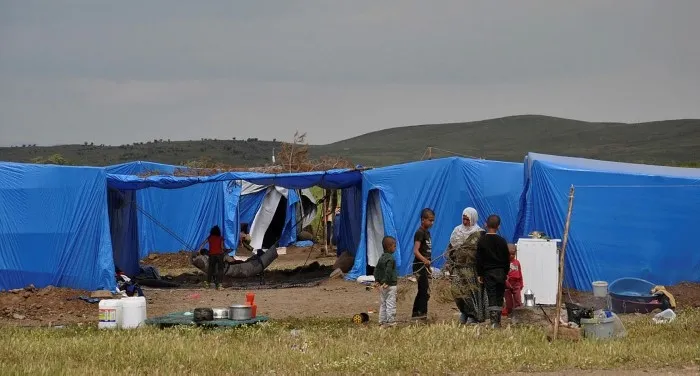 Gaziantep’e gelen 1500 mevsimlik tarım işçisi çadırlarında karantinada - 2