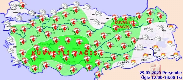 Meteoroloji'den 11 ile sarı alarm!☔ Hafta sonu şemsiye elinizin altında olsun: İstanbul dahil tüm yurda kuvvetli geliyor 7