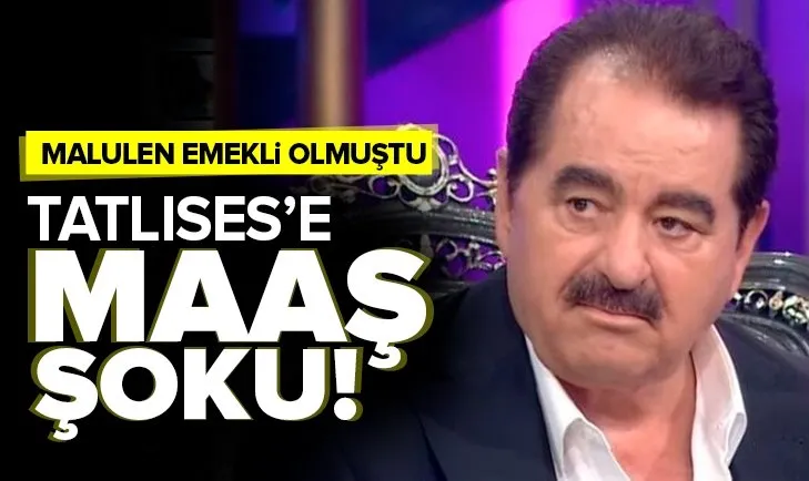 İbrahim Tatlıses’e emekli maaşı şoku! SGK maaşını kesti