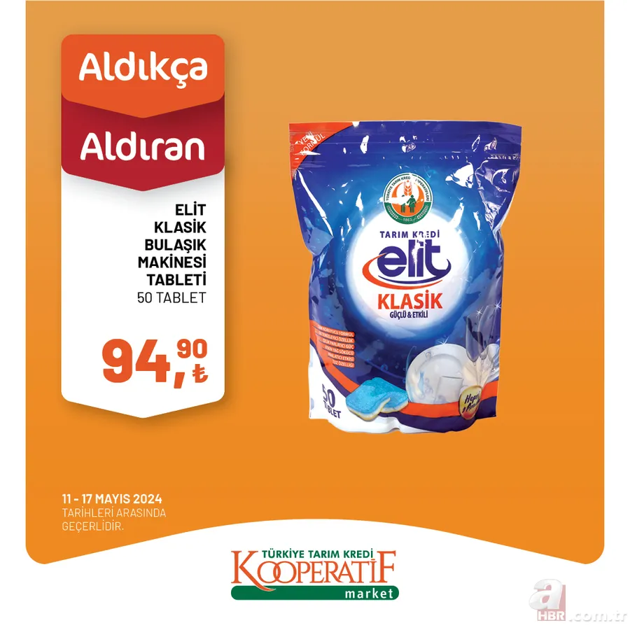 Tarım Kredi Market katalog indirimi bugün bitiyor! Dana Kıyma 147,60 TL, Beyaz Peynir 114,30 TL, Kaşar Peynir 219,00, Siyah Çay 102,90 TL’ye satılıyor 15