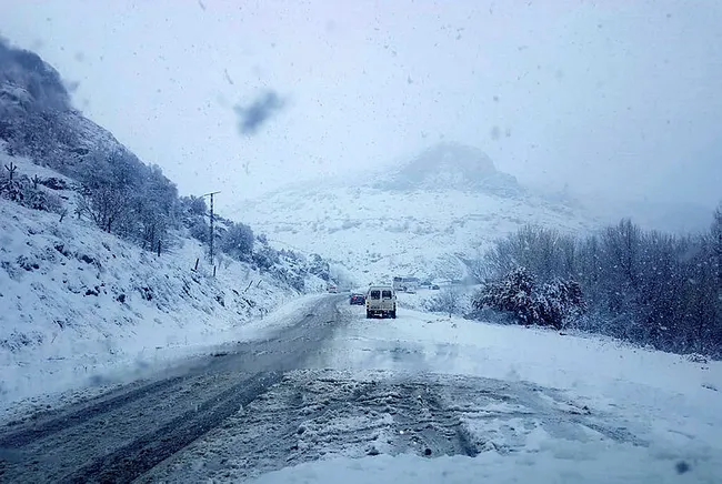 Isparta'da kayan yolcu otobüsü uçurumun kenarında durdu - 1