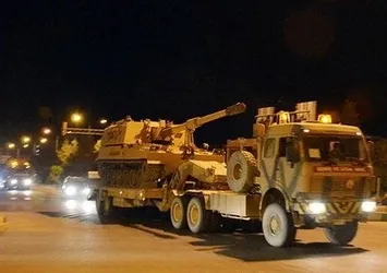Suriye sınırına obüs sevkiyatı