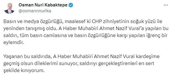 A Haber Muhabiri Ahmet Nazif Vural’a saldırı! Büyükçekmece Belediyesi önünde toplanan kalabalık darp etti! Yüzüne tekme attılar...