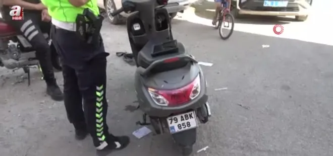 Kilis'te iki motosiklet çarpıştı: 3 yaralı