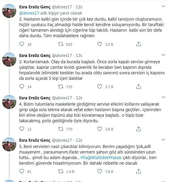 Trabzon’da inanılmaz olay! Hasta yakınları, kadın doktoru oksijen tüpü ile kovalayıp yaraladı - 2