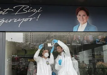 İYİ Parti binasına kurşunun izi "lazer" ile sürüldü! Şüpheli serbest bırakıldı! İfadesi ortaya çıktı: Hırsızlara sıktım