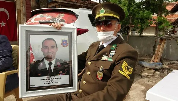İntikamı alınan şehit Binbaşı Zafer Akkuş’un babası: Bugün benim bayramım