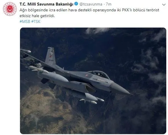 Ağrı'da PKK'ya darbe üstüne darbe! - 1