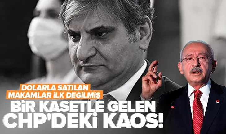 Bir kasetle gelen CHP liderliği kabusa dönüştü! Dolarla makam satılan partide bu kaçıncı skandal?