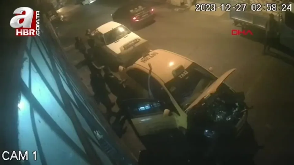 Çorlu’da silahlı çatışma kamerada; 5 yaralı