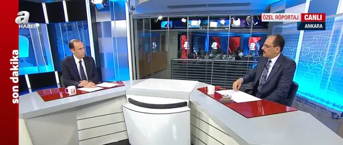 Cumhurbaşkanlığı Sözcüsü İbrahim Kalın’dan A Haber canlı yayınında önemli açıklamalar | Olası harekatta hedef neresi?