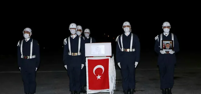 Hakkari şehidi Sinan Aktay törenle memleketine uğurlandı