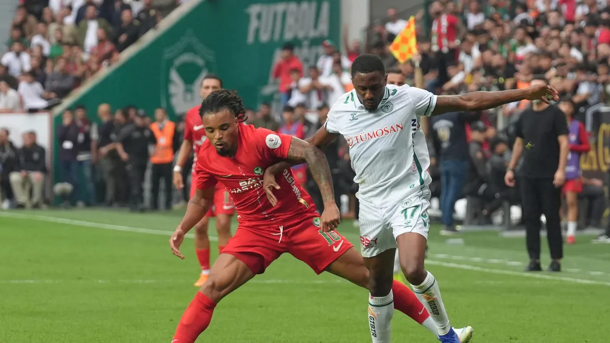 Amed Sportif Faaliyetler, Konyaspor'u Diagne'nin 86. dakikadaki golüyle mağlup etti!