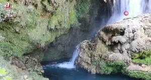 Meke Gölü turist çekiyor