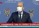 Bakan Soylu: 62si üst düzey 474 PKKlı terörist etkisiz hale getirildi