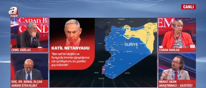 netanyahudan-suriyedeki-catismalarda-skandal-sozler-kiminle-ugrastigimizi-iyi-biliyoruz-bibinin-sozleri-turkiy-1756693000408.jpg Araştırmacı ve Gazeteci Murat Akan (A Haber - Ekran Görüntüsü)