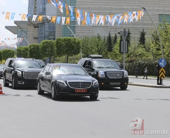 Cumhurbaşkanı Erdoğan, AK Parti Genel Merkezi'ne böyle geldi 7