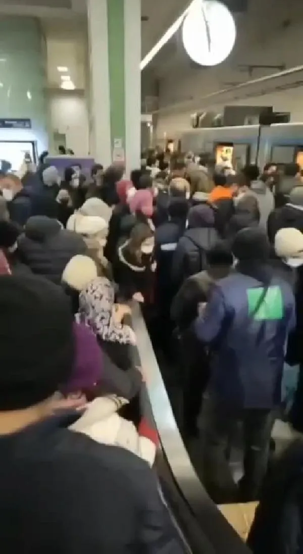 Son dakika: İstanbul'da toplu ulaşım araçlarında büyük yoğunluk - 8