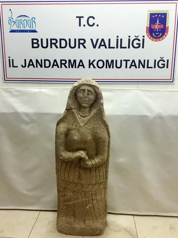 Burdur'da ele geçirildi - 1