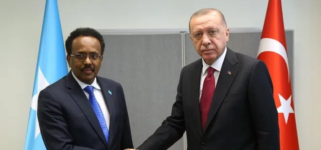Başkan Erdoğan, Somalili mevkidaşı ile görüştü