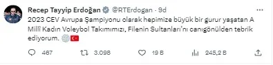 Hem filenin hem de Avrupa’nın sultanları! Kızlarımız tarih yazdı! Altın madalya bizim...
