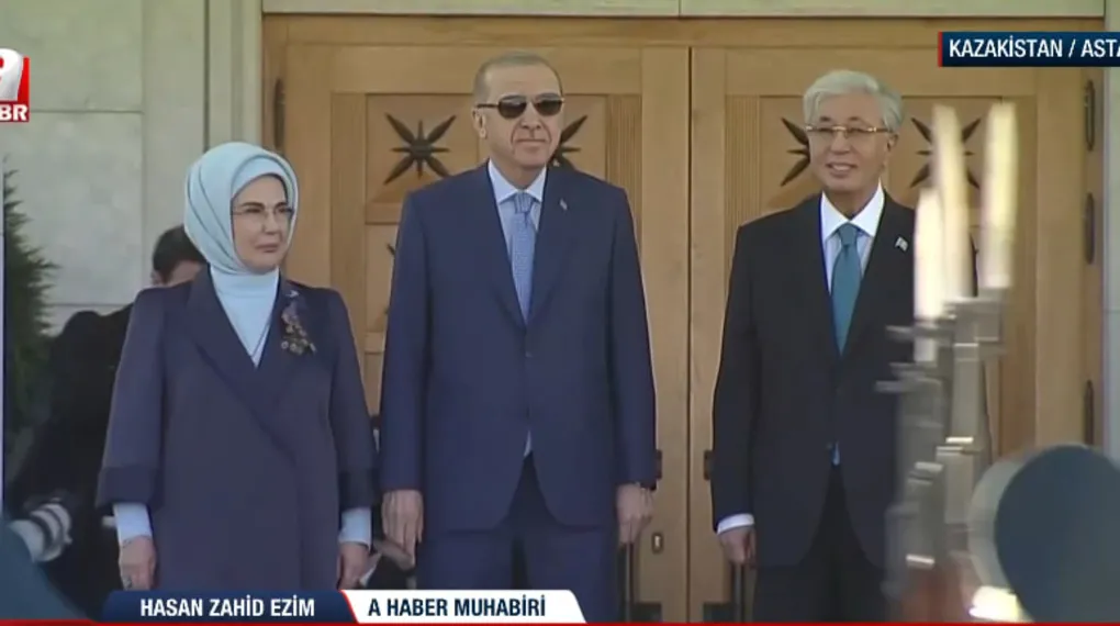 Başkan Erdoğan Kazakistan'da